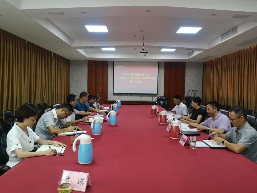 集團(tuán)公司召開“不忘初心、牢記使命”主題教育活動民主生活會